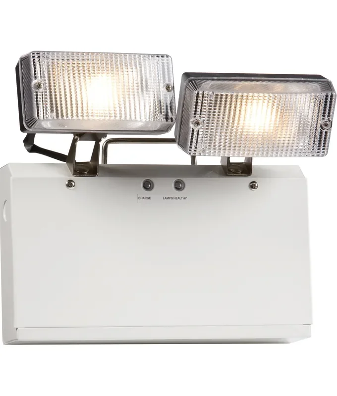 Interior Adjustable Twin Emergency Floodlight