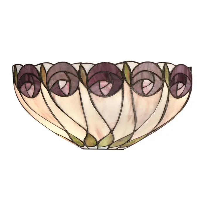 Interiors 1900 64178 Hutchinson Single Light Tiffany Wall Light