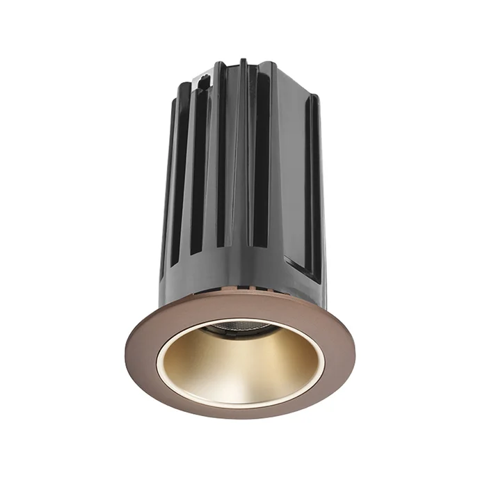Juno Lighting 2LEDTRIM G2 DC 30K 90CRI NFL WHZBRZ Recessed 2″ LED Downlight Cone Trim, 3000K, 90 CRI, Narrow Flood Beam, Wheat Haze Reflector with Bronze Trim Ring