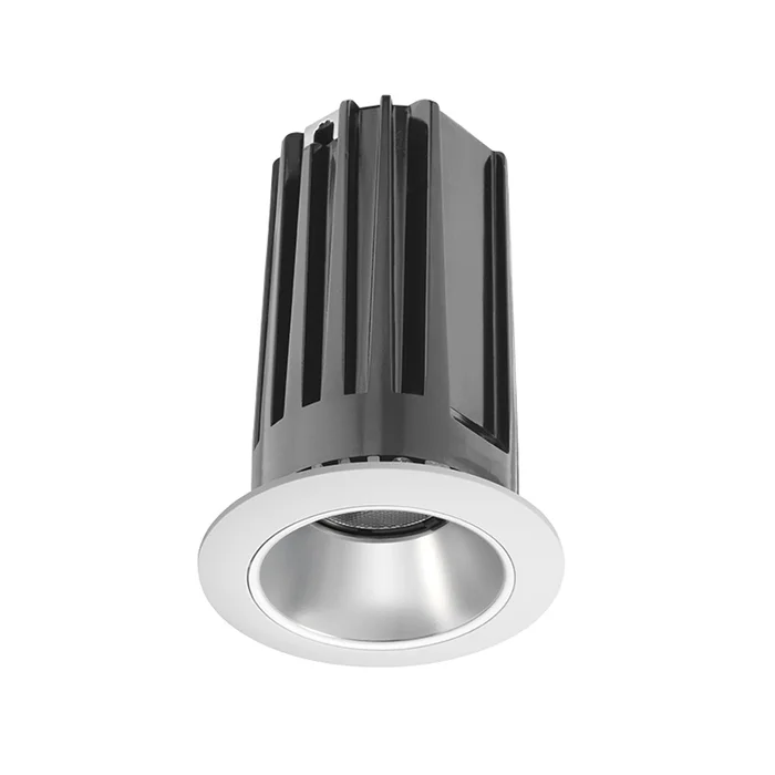 Juno Lighting 2LEDTRIM G2 DC 30K 90CRI SP BBL Recessed 2″ LED Downlight Cone Trim, 3000K, 90 CRI, Spot Beam, Black Reflector with Black Trim Ring