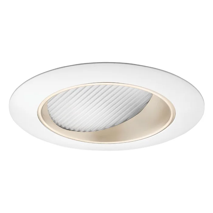 Juno Lighting 39 WHZWH 4″ Lensed Wall Wash Cone Trim, Wheat Haze with White Trim Ring