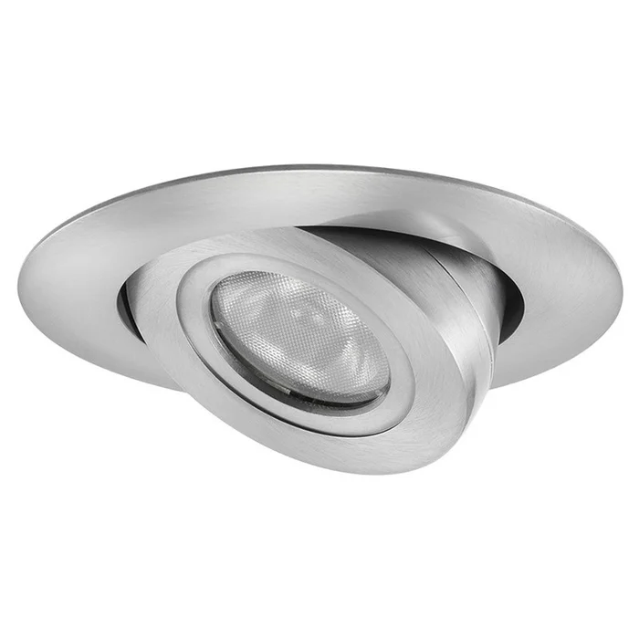 Juno Lighting 440LED G4N 06LM 35K 90CRI SC 4″ LED Adjustable Trim, 600 Lumens, 90+ CRI, 3500K, Satin Chrome