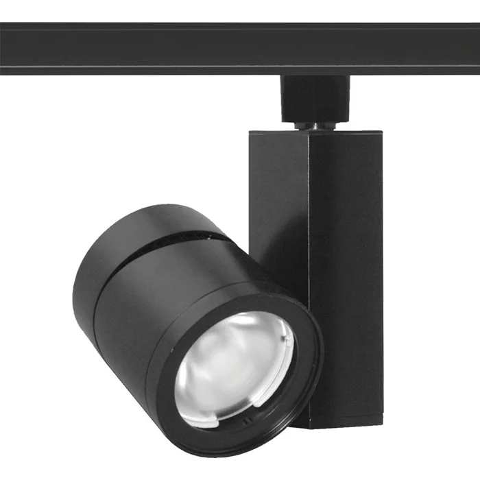 Juno Lighting T387L G2 35K 90CRI PDIM NFL BL 46W Vertical LED Cylinder, Phase Dimmable, 3500K, 90 CRI, Narrow Flood Beam, Black