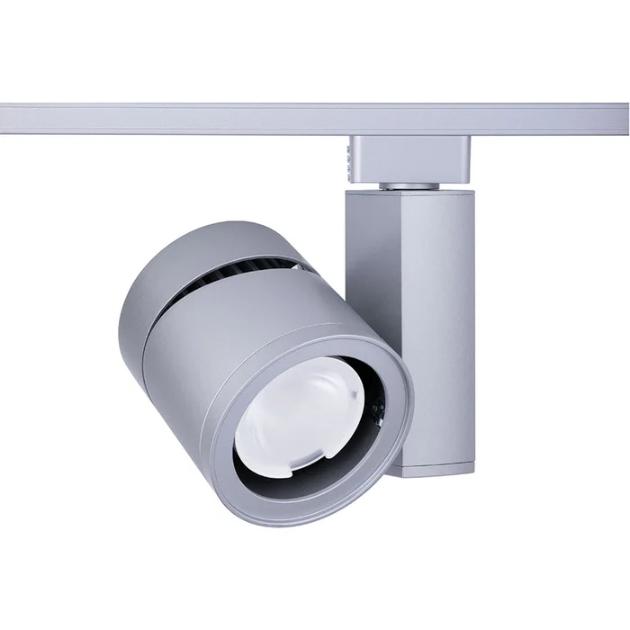 Juno Lighting T388L 40K 90CRI PDIM WFL SL 55W Vertical LED Cylinder, Phase Dimmable, 4000K, 90 CRI, Wide Flood Beam, Silver