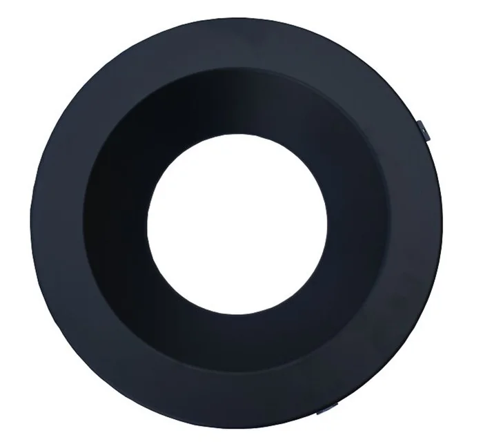 Keystone KT-RDLED-8A-MB-TRIM 8″ Interchangeable Trim for 8A Series Recessed Downlights, Matte Black