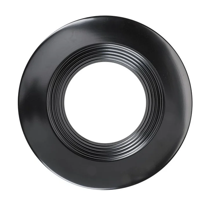 Keystone KT-TRIM-RD-4CB-MB 4″ Interchangeable Trim for Baffled Residential Circular Downlight, Matte Black