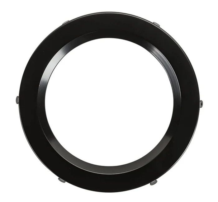 Keystone KT-WDLED-4A-MB-TRIM 4″ Interchangeable Trim for 4A Slim Wafer Downlights, Matte Black