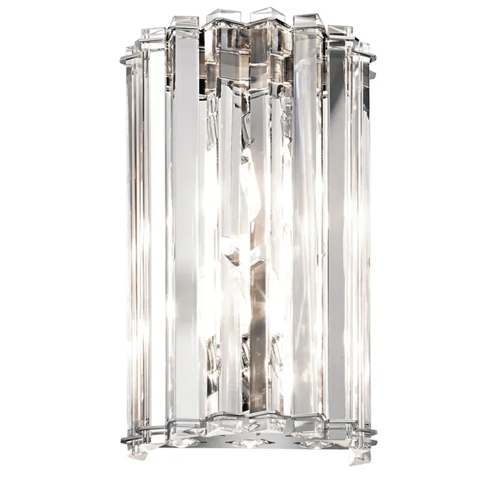 Kichler KL-CRYSTAL-SKYE2 Crystal Skye Polished Chrome Wall Light