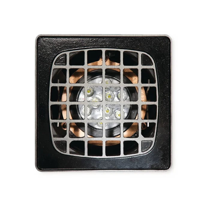 Kim Lighting C54S3/9L3KUV LED In-Grade Well Light, Spot Beam, 120-277V, 350mA, 11W, 9 LEDS, 3000K