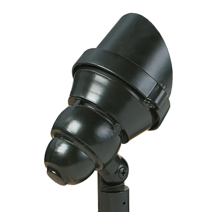 Kim Lighting C700F3/12L4KUV/VG Scarab Die-Cast Brass LED Landscape Light, Universal Voltage (120 to 277V), 14W, 12 LEDs, Narrow Flood Beam, 4200K, Verde Green Patina