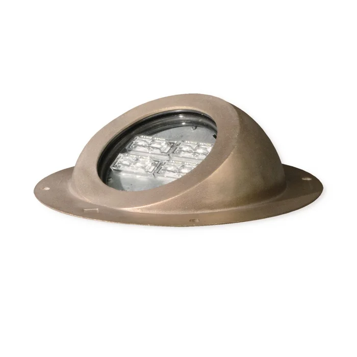 Kim Lighting LTV81-EB-WW-18L-4K-UV-PL-RCA81 Lightvault 13″ LED Eyeball In-Grade Light, 120-277V, Prismatic Lens, Wall Wash Distribution, 4000K