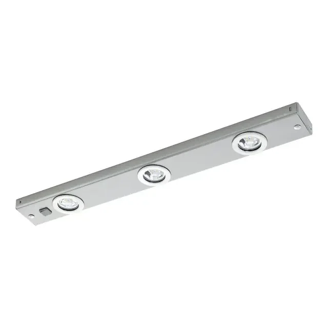 KOB LED Satin Nickel Under the Cabinet Light Bar