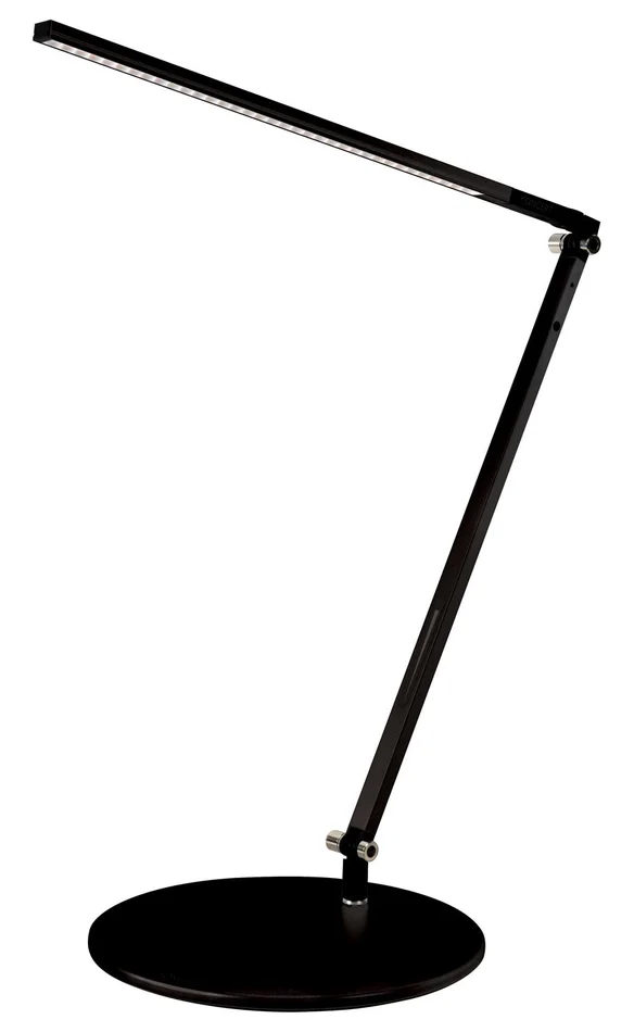Koncept AR1000-CD-MBK-DSK Z-Bar LED Desk Lamp, Metallic Black