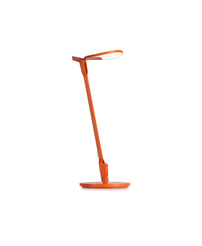 Koncept SPY-W-MOR-USB-DSK Splitty LED Desk Lamp, Matte Orange