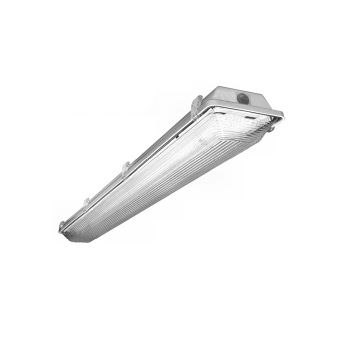 LA Lighting CIT200-2-8MT-DRRL-WL-4E5H-UNV Series 8 Foot Miniature Bi-Pin T5 Tandem Fluorescent Vapor Tight Luminaire – Wet Location