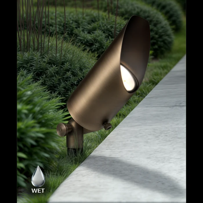 Landscape Directional LED Uplight with Shroud