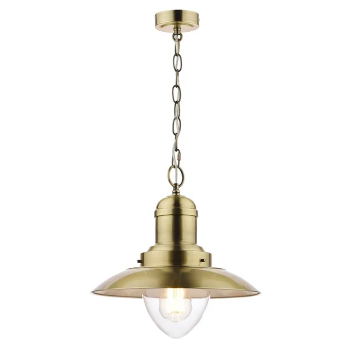 Laura Ashley Corbridge Pendant Antique Brass • LA3727705-Q