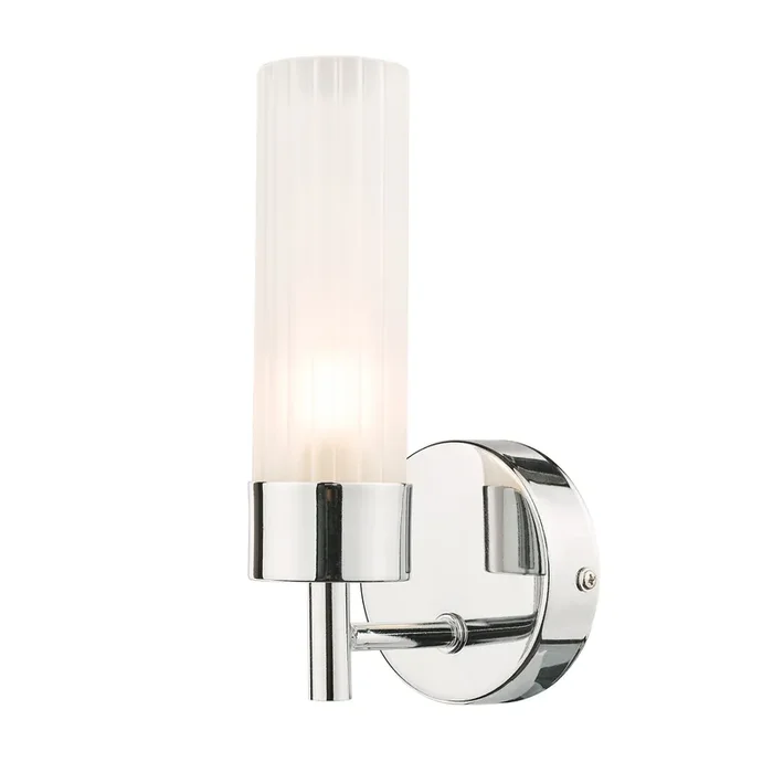 Laura Ashley Howard Bathroom Wall Light Polished Chrome IP44 • LA3756153-Q