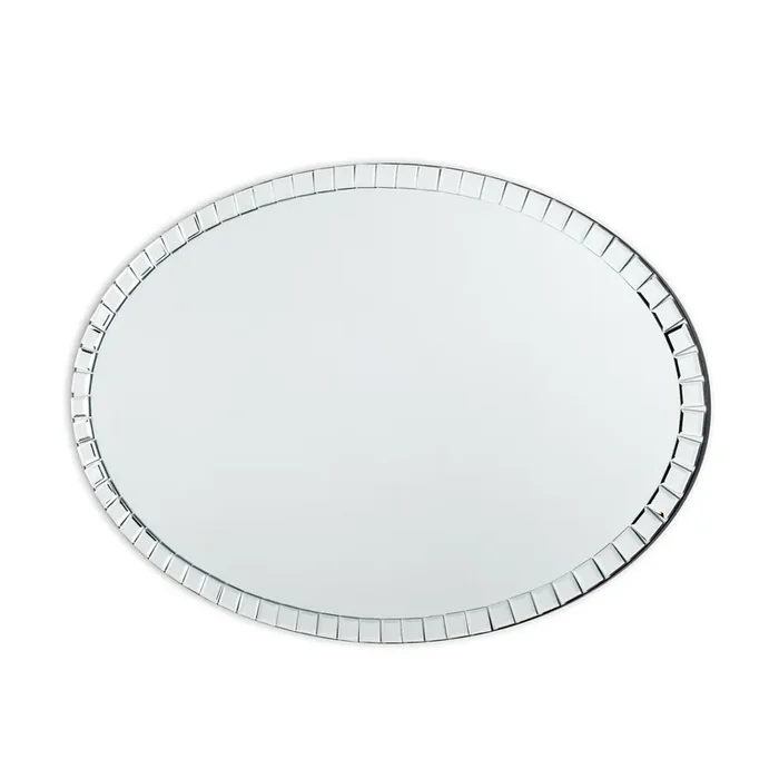 Laura Ashley Marcella Oval Mirror 80 x 53cm • LA3520585-Q