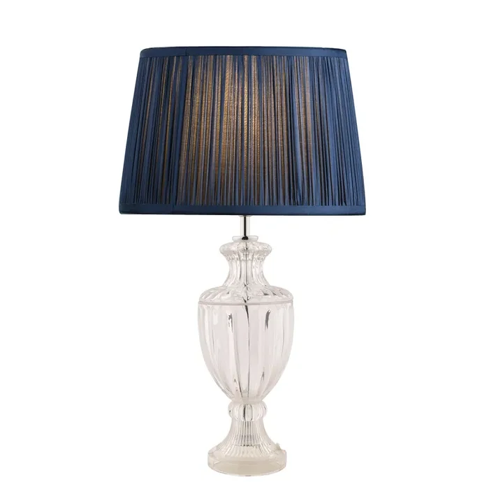 Laura Ashley Meredith Small Table Lamp Cut Glass Crystal Base Only • LA3725860-Q