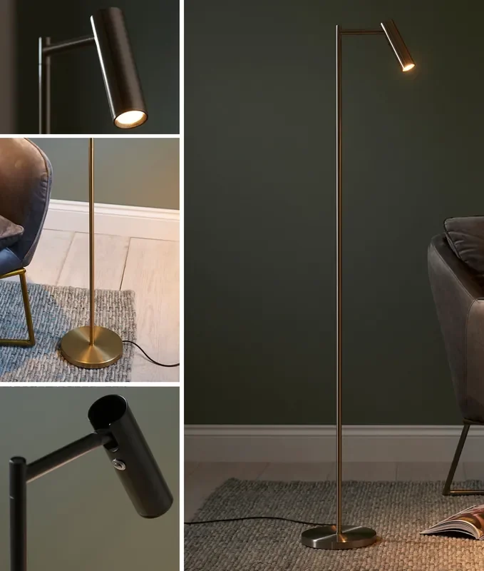 LED 3-Stage Dimmable Task Floor Lamp – Adjustable