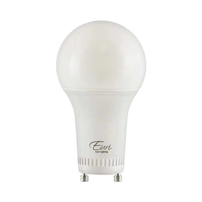 LED A19 Bulb – 12W – 1100 Lumens – GU24 Base – Euri Lighting