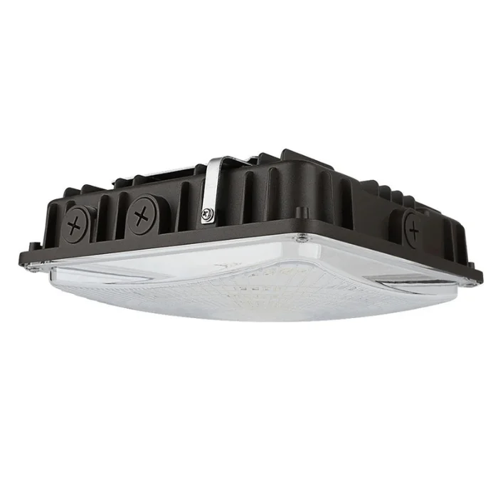 LED Canopy Light, 63W/45W/30W, 5000K/4000K, 8500 Lumens, 120-277 VAC
