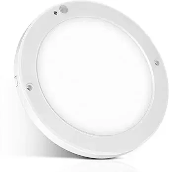 LED Ceiling Light with Motion Sensor – 15W 1200LM Ultra-Slim PIR Sensor Light – UK