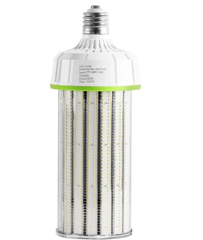 LED Corn Bulb, 250W, 37,500Lumens, 5000K, E39 Base, 277-480 VAC