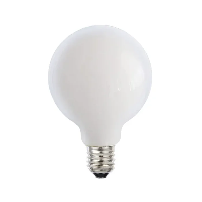 LED E27 8w Globe Opal Warm White