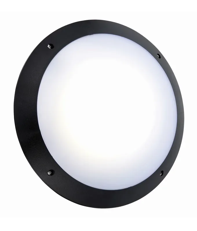 LED IP65 Bulkhead Light with Built In Microwave Sensor – 12w 6000 Lumen