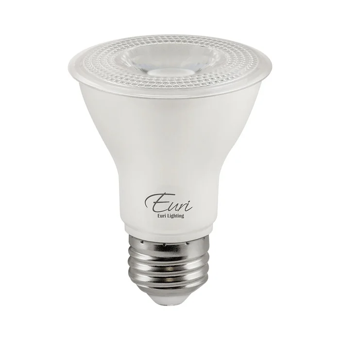 LED PAR20 Bulb, 7 Watt, 120V, 500 Lumens, 2700K, 3000K, 4000K, 5000K