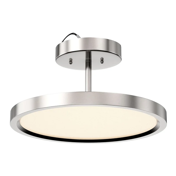 LED Semi-Flush Mount Light, 28W, 1950 Lumens, Dimmable, Round Close To Ceiling Lights – 3000K
