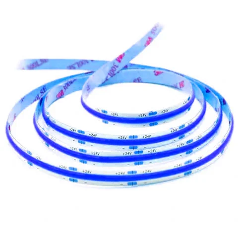 LED Tape Light – 50W – Blue – 24V – 16FT – 60W Driver – Double Layer – IP20 – UL Listed