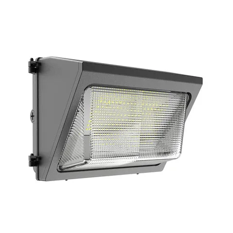 LED Wall Pack Built-in Photocell 120W/100W/90W, 3000K/4000K/5000K, 15,600 Lumens, 120-277 VAC, PC Lens