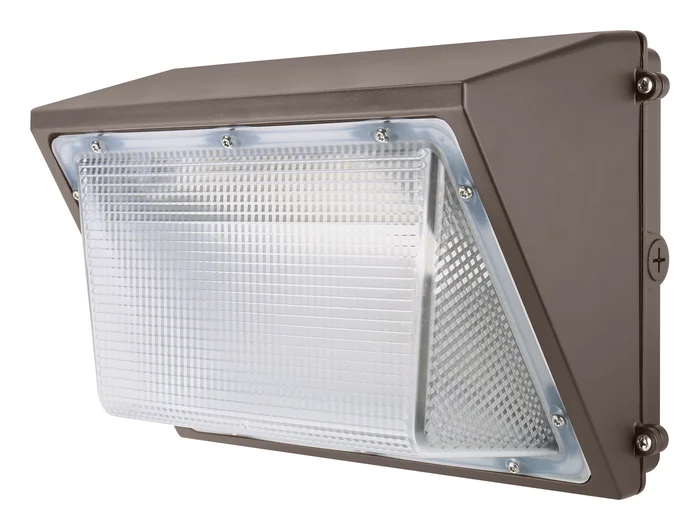 LED Wall Pack Light, 12,000 Lumen Max, Power and CCT Selectable, 120-277V