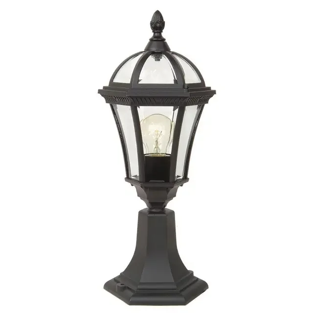 Ledbury Black IP44 Top Post Light