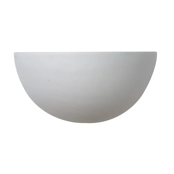 Leonardo White Unglazed Wall Washer Light