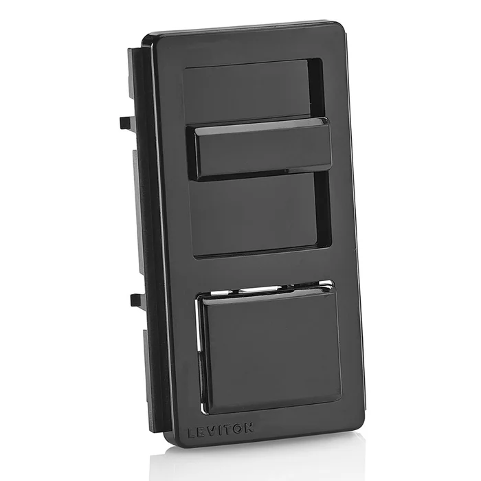 Leviton IPKIT-LNE IllumaTech Dimmer Color Change Kit, Black