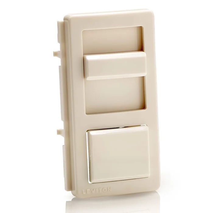 Leviton IPKIT-LNT IllumaTech Dimmer Color Change Kit, Light Almond