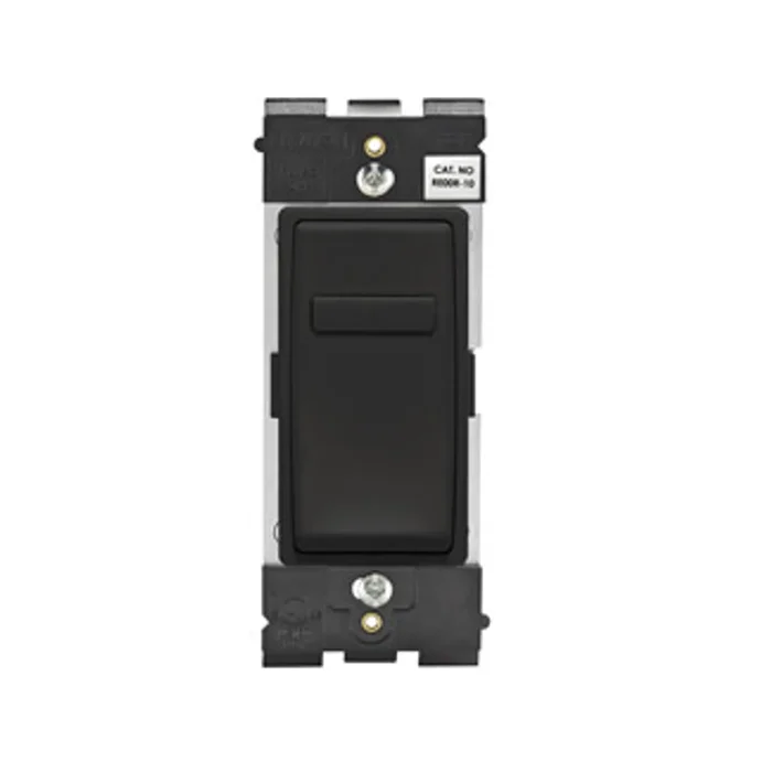 Leviton RE00R-OB Renu Coordinating Dimmer Remote for 3-Way or More Applications, 120VAC, Onyx Black