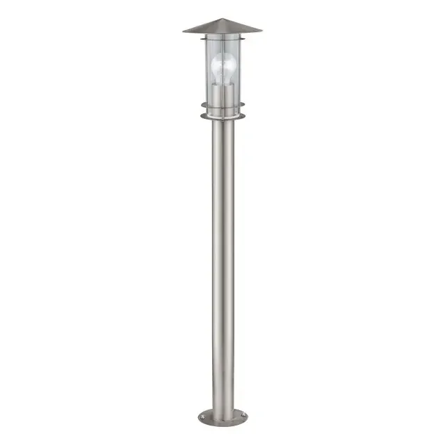 Lisio Stainless Steel with Clear Glass 100cm IP44 Bollard