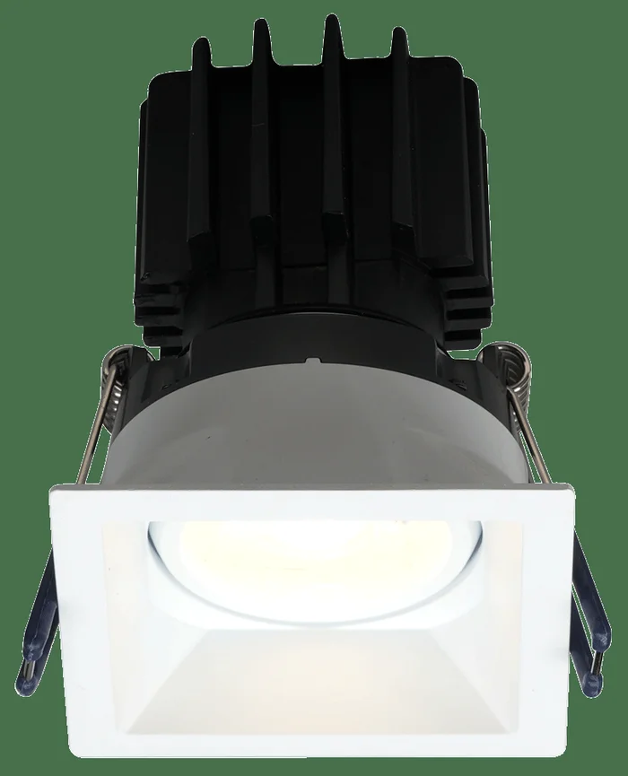 Lotus LSG3-HO-TT 3″ 11W LED Square Regressed Gimbal Thin Trim Selectable CCT/DTW