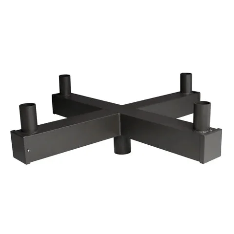 Low Profile Bullhorn Adapter – 4 Vertical Tenons at 90° for Area Light Fixtures