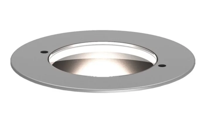 Lumiere 631-8LED2710-12-BK Boca LED 3″ Non-Adjustable Dual Lens Inground Light, 12V, 8W LED, 2700K, Spot 10 Degree Beam Angle, Black