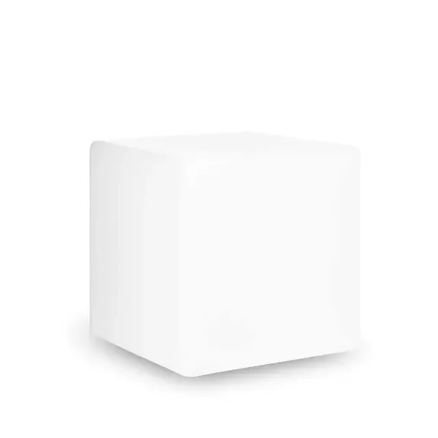 Luna PT1 White Cube 50cm IP44 Ground Light
