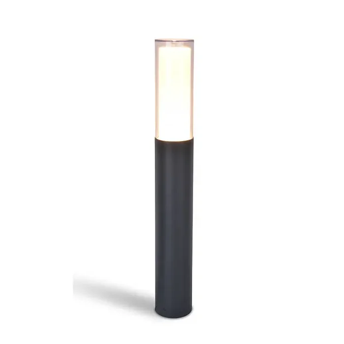 Lutec Smart Dropa 590 LED Outdoor Bollard Light – Dark Grey – Online Lighting