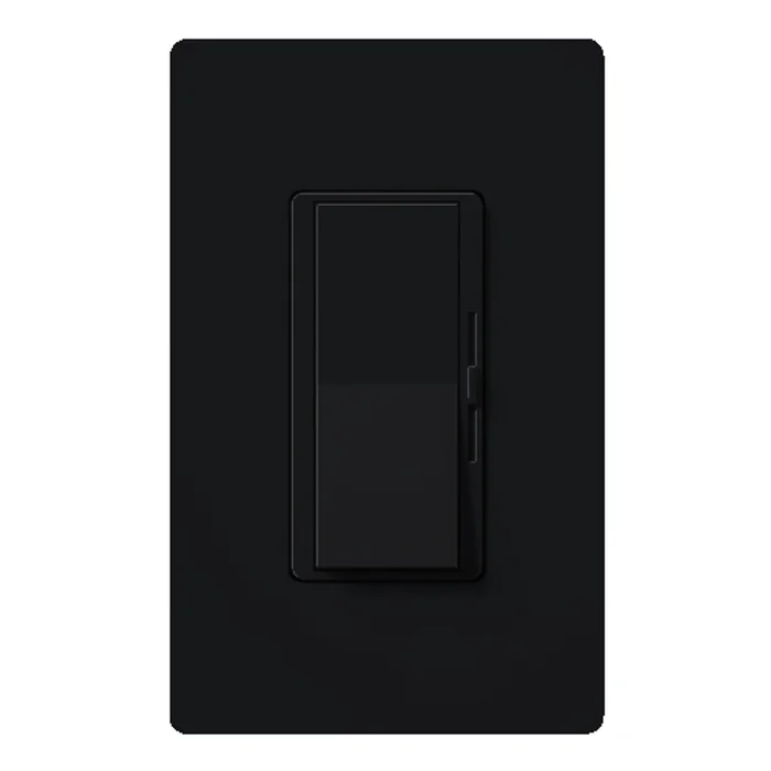 Lutron DVCL-153P-BL Diva LED+ Dimmer, Single Pole/3-Way, 150W LED/CFL, 600W Incandescent/Halogen, Black