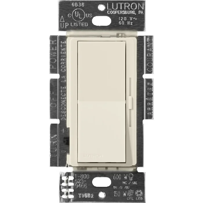 Lutron DVSCELV-303P-PM Diva 3-Way Electronic Low Voltage Dimmer, 300W, Pumice
