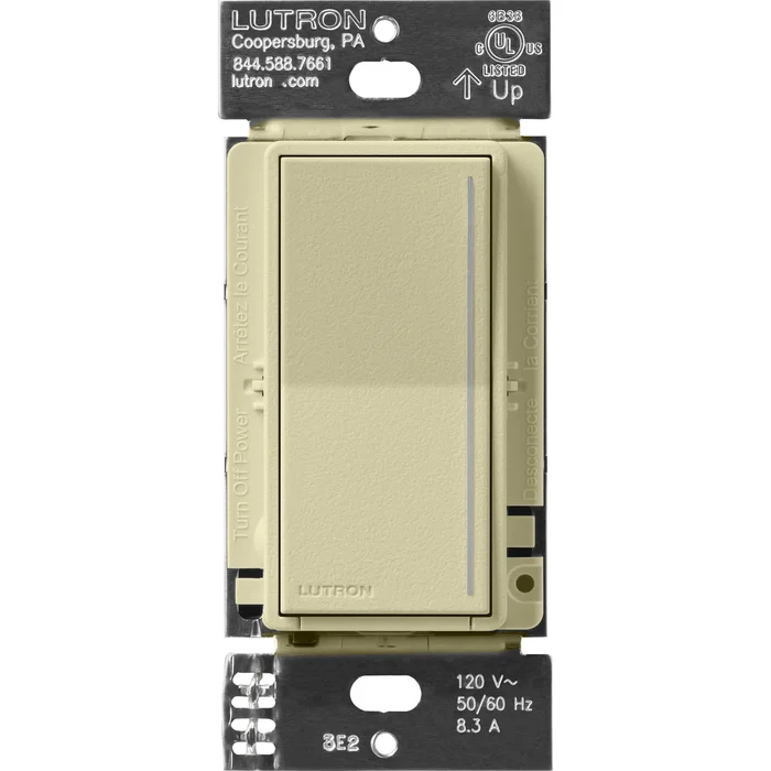 Lutron RRST-PRO-N-SA RadioRA 3 Sunnata RF PRO LED+ Dimmer, 250W LED/CFL, 500W ELV/Incandescent/Halogen, 400VA MLV, Sage
